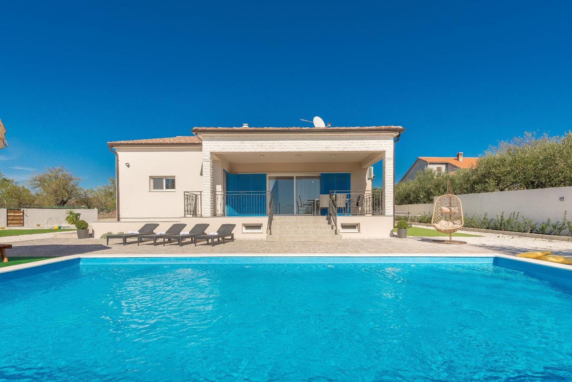Villa Tara Zadarvillas Tinj Exterior foto