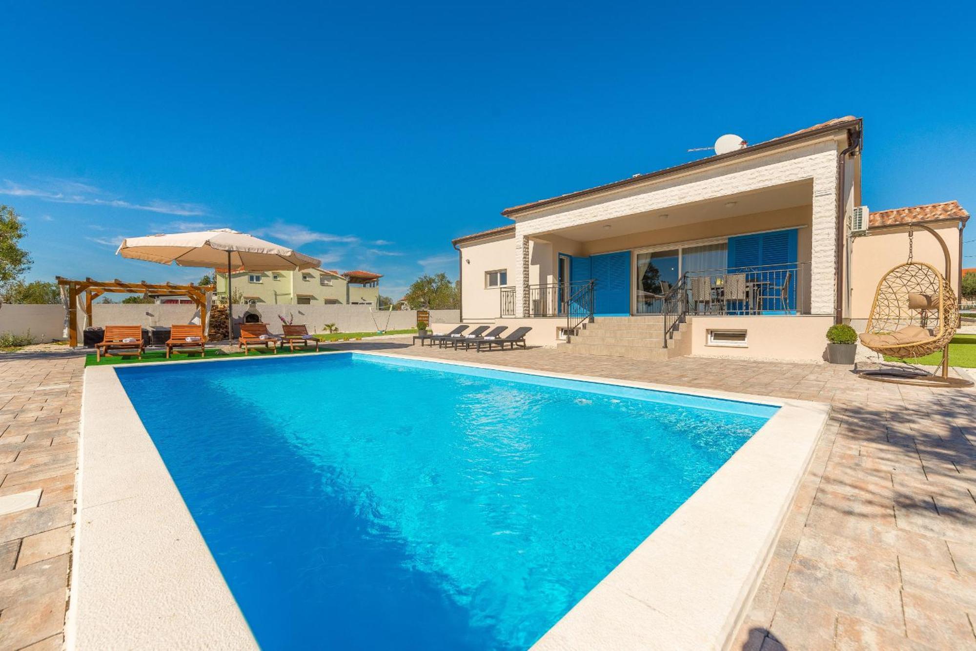 Villa Tara Zadarvillas Tinj Exterior foto