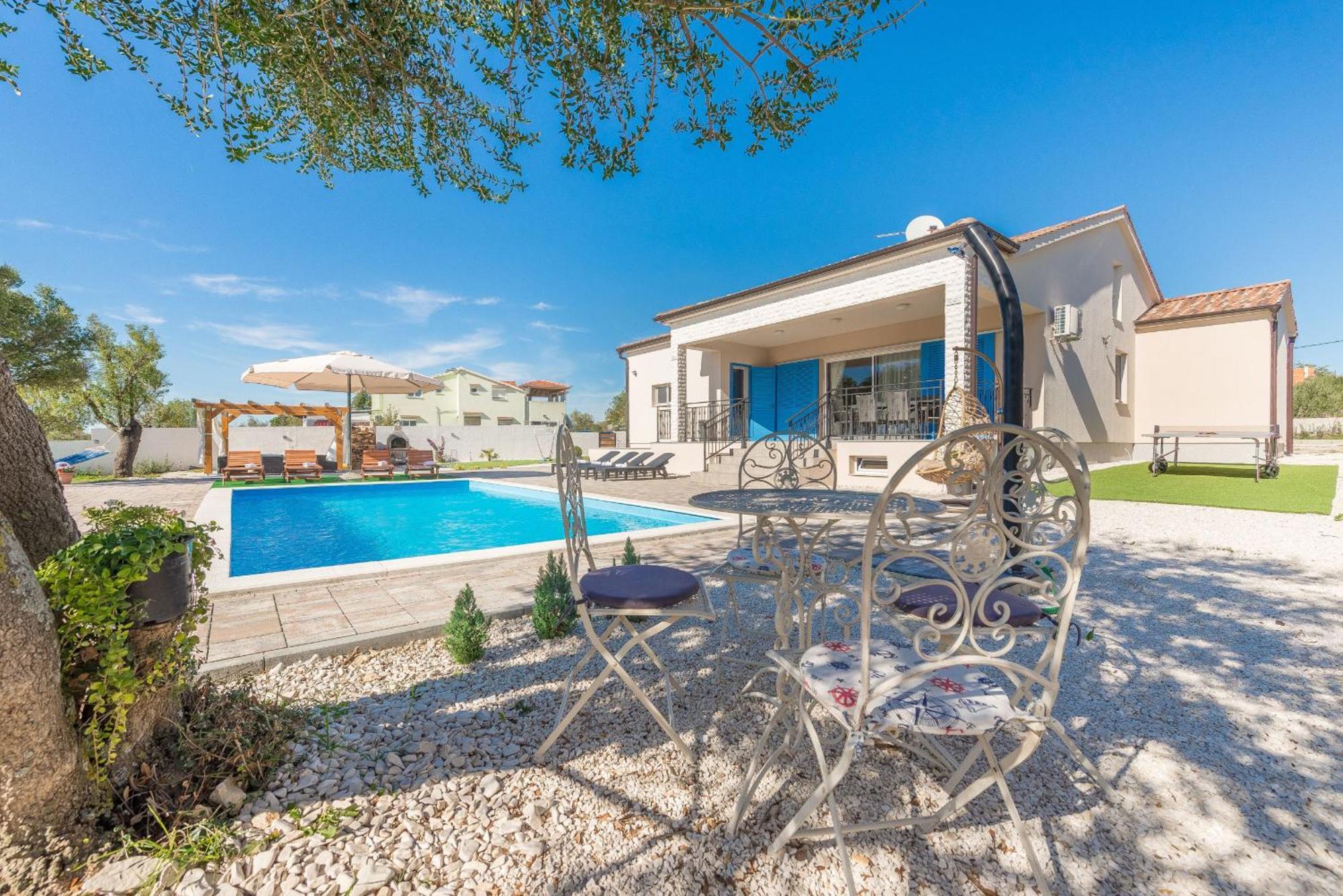 Villa Tara Zadarvillas Tinj Exterior foto